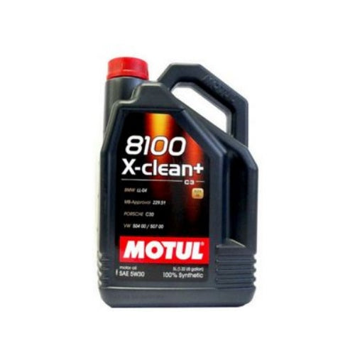 Aceite de motor MOTUL 8100 X-CLEAN+ 5W30 5L