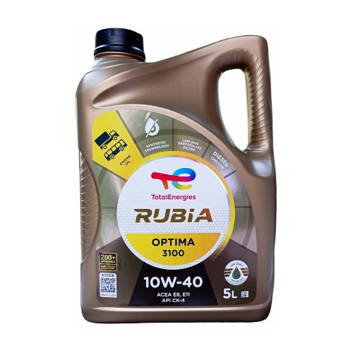 Aceite motor TOTAL RUBIA OPTIMA 3100 10W40 5L