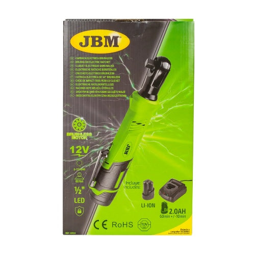 CARRACA 1/2 BATERIA LITIO BRUSHLESS JBM