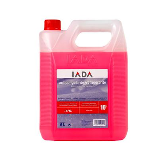 Liquido refrigerante anticongelante rosa IADA 10%