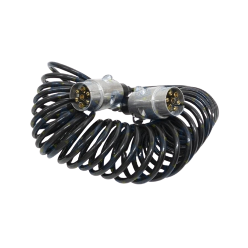 Cable Extensible con Clavijas (7 Polos) Tractor-Maquinaria 6m