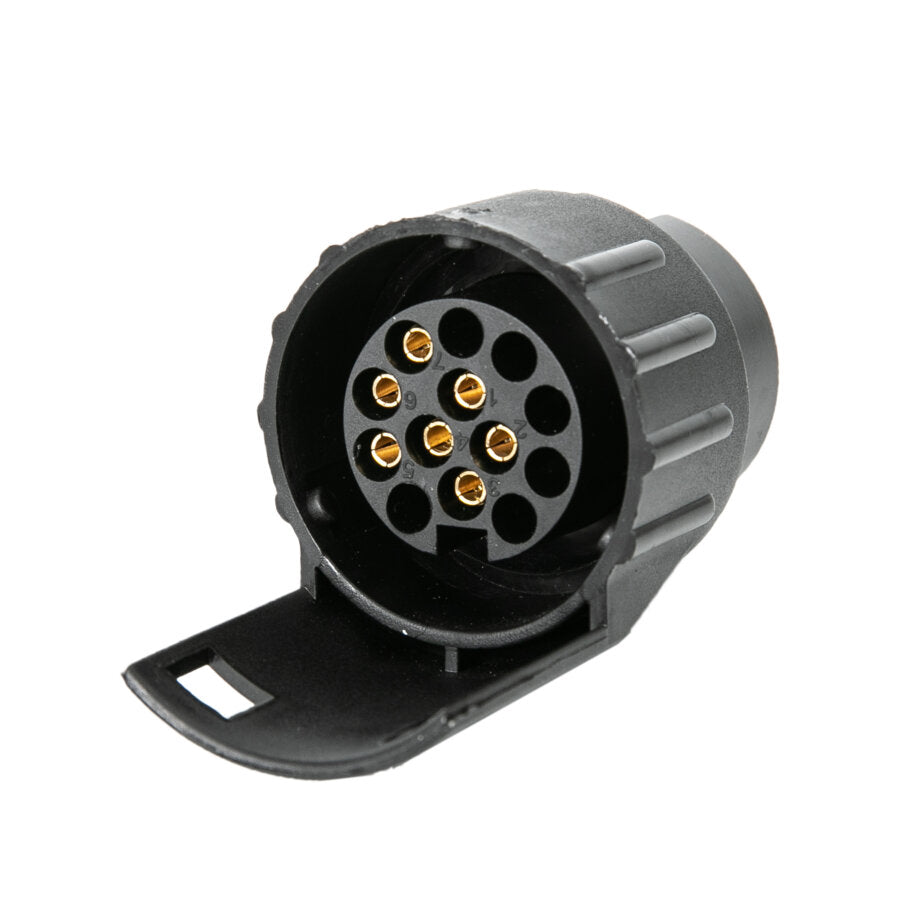 ADAPTADOR PVC HEMBRA-MACHO DE 13 PINES A 7 PINES