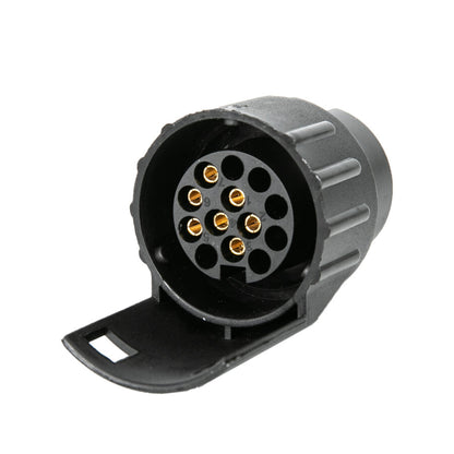 ADAPTADOR PVC HEMBRA-MACHO DE 13 PINES A 7 PINES